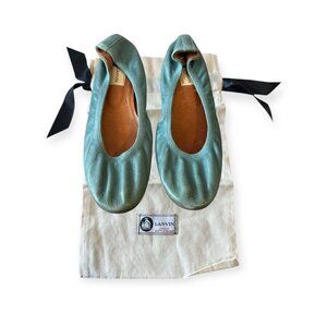 Lanvin Seafoam/Turquoise Ballet Flats